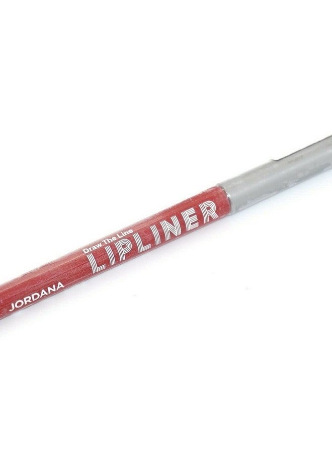 JORDANA Lipliner For Lips - Draw The Line Lipliner Pencil Pink Love- .012 Oz / .35 G, Full Size - Image 2