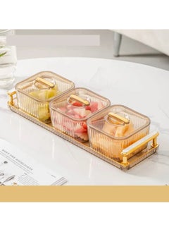 Tradeo 3 PCS Nut and Candy Serving Tray Perfect for Entertaining, Celebrations, and Sweet Indulgences Showcase Your Favorite Treats with Style and Elegance  - Image 3