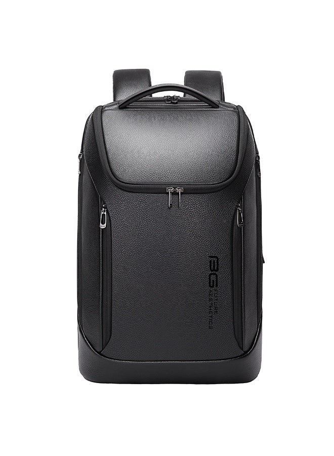 بانجي حقيبة ظهر Bange 6623 من الجلد لأجهزة الكمبيوتر المحمولة مقاس 15.6 بوصة - Image 1