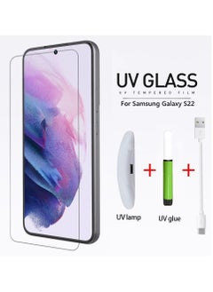 Samsung Galaxy S22 UV Screen Protector 6D Tempered Glass 9H Adhesive Nano Liquid UV Glue Full Coverage Clear - pzsku/Z5E6A785BA895032778BAZ/45/_/1655985059/f5a4b311-7597-488e-9b12-7d6cc257da07