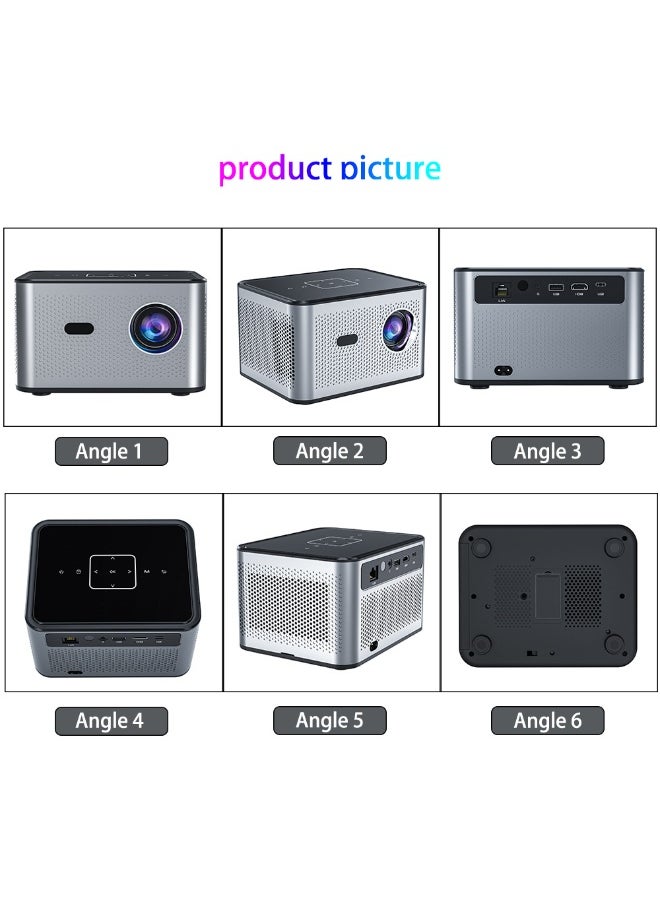 General - Smart Projector X3 Pro H716 HD Bluetooth 4K Projector Portable Electric Focus + 4-Point Keystone Correction - Image 1