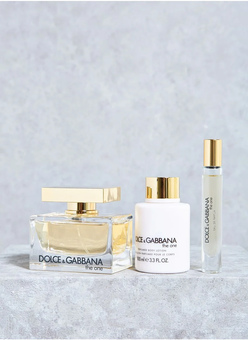 Dolce & Gabbana The One 75ml EDP+100ml BL+7.4ml EDP Set