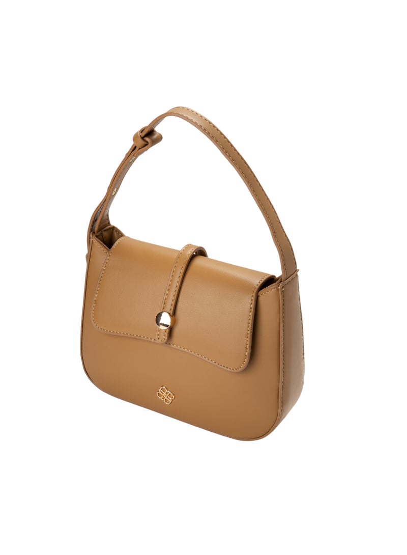 Bata Mini Top Handle Bag Beige - Image 3