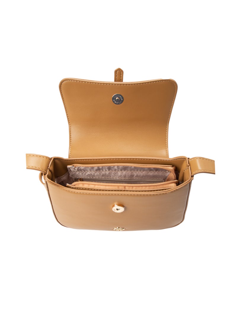 Bata Mini Top Handle Bag Beige - Image 4