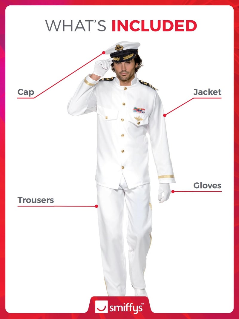 Smiffys Deluxe Captain Costume - Image 2