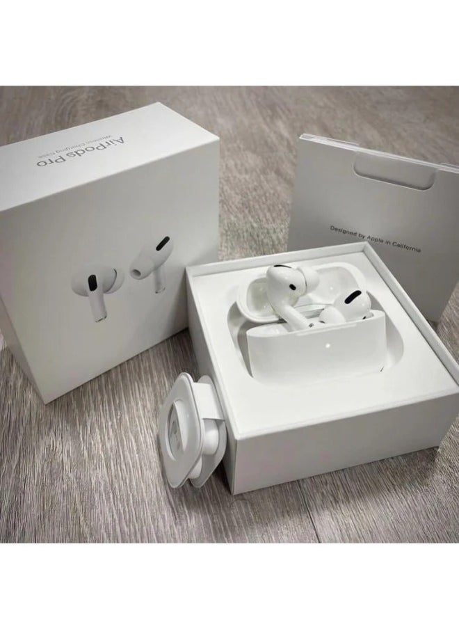 ماركة غير محددة - AirPods Pro 2 مع الشحن - أبيض - Image 1