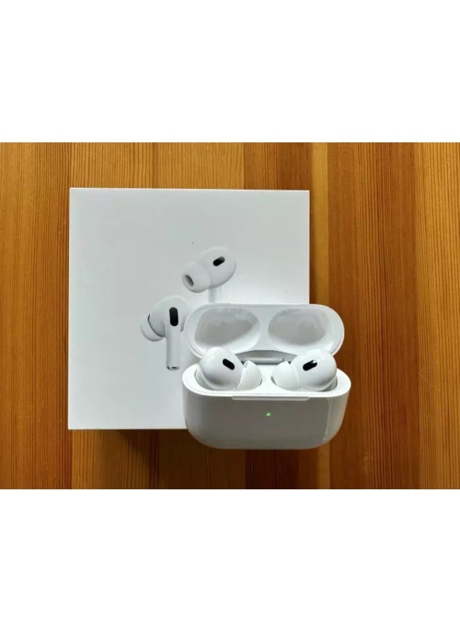 ماركة غير محددة - AirPods Pro 2 مع الشحن - أبيض - Image 1