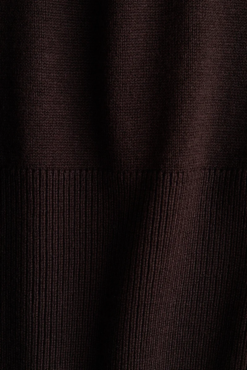 H&M Fine-knit one-shoulder top