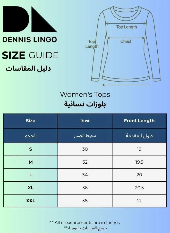 Dennis Lingo Raspberry Women's Raspberry Poly Crepe Solid T-Shirt Regular Fit Tops for Women | Best Price UAE