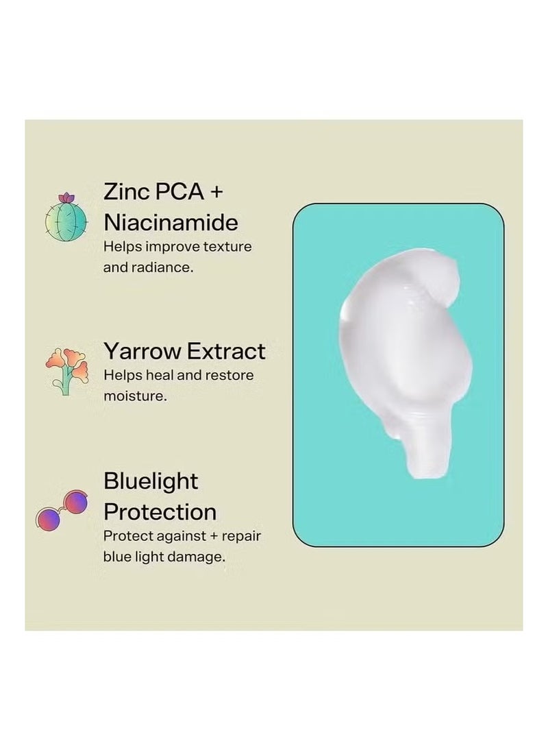 Bubble Skincare Level Up Balancing Face Moisturizer - Hydrating Gel Moisturizer Formulated with Zinc PCA + Niacinamide for Improved Texture & Radiance - Skin Care for Oily or Combination Skin (50ml) - Image 4