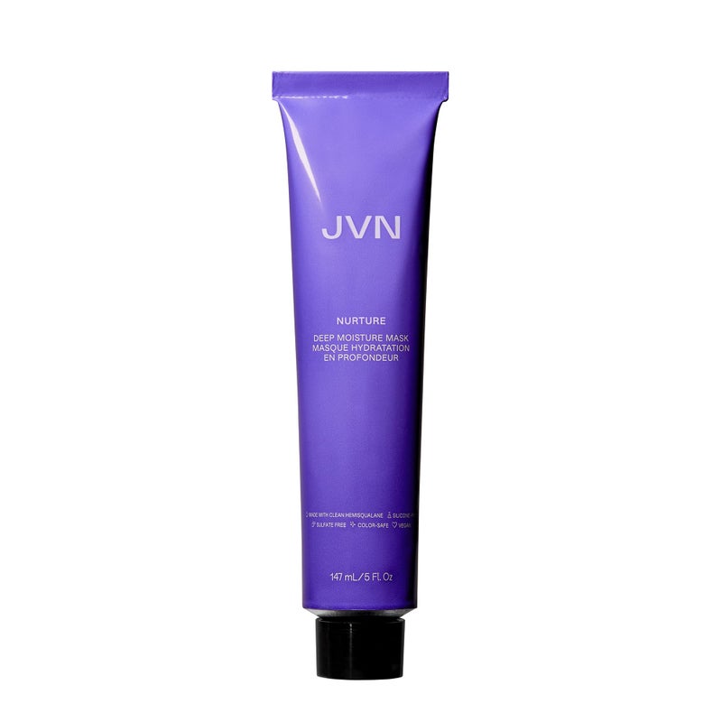 JVN Nurture Deep Moisture Mask, Hydrating Hair Mask Conditioning Treatment, Reduces Frizz & Adds Nourishment, All Hair Types, Sulfate Free (5 Fl Oz) - Image 1