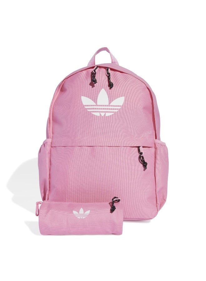 اديداس اوريجينالز أديداس حقيبة ظهر وردي للرجال والنساء - Image 1