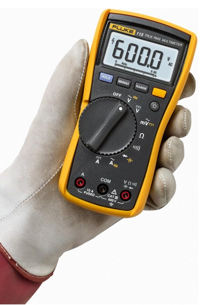FLUKE - Fluke 115 True RMS Digital Multimeter for Field Technicians - Image 1