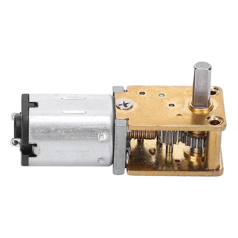HURRISE Gear Motor Gear Reducer Brush DC Motors for Electronic Devices (DC3V 30RPM) - Image 3