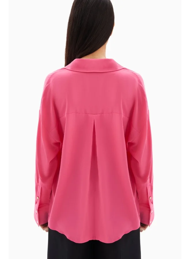 Wecre8 Pink Classic Blouse