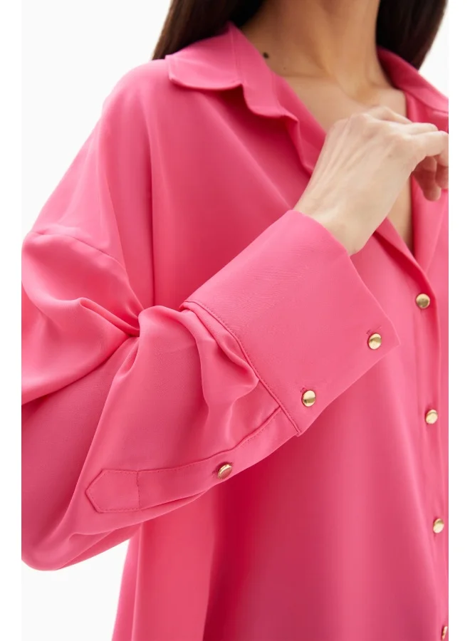 Wecre8 Pink Classic Blouse