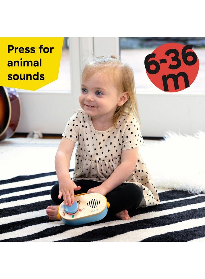 Baby Einstein + Hape Discovery Radio Toy Radio with Music & Lights, Ages 6 Months+ - Image 2