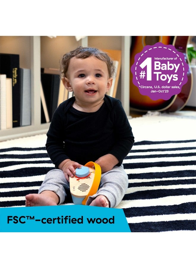 Baby Einstein + Hape Discovery Radio Toy Radio with Music & Lights, Ages 6 Months+ - Image 4