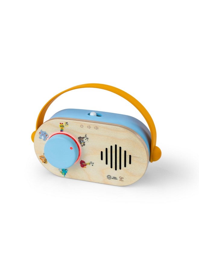 Baby Einstein + Hape Discovery Radio Toy Radio with Music & Lights, Ages 6 Months+ - Image 1