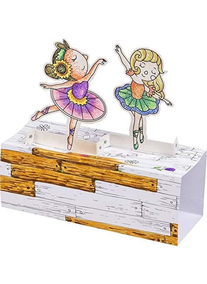 FABER-CASTELL - Connector Pen In Ballerina Music Box 25 Piece Set Multicolor - Image 1