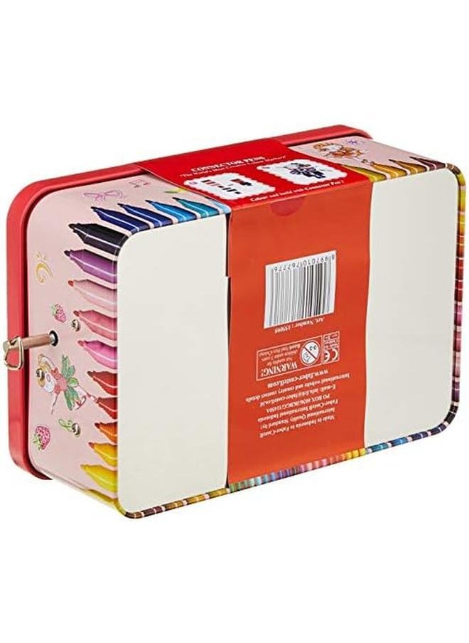 FABER-CASTELL - Connector Pen In Ballerina Music Box 25 Piece Set Multicolor - Image 1