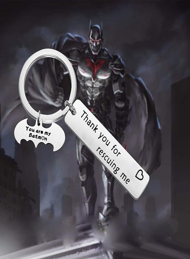 لوجيب بيردجوت Lywjyb Birdgot هدية شكر أنت عزيز عليّ سلسلة مفاتيح شكرًا لك على إنقاذي سلسلة مفاتيح هدايا شكر للأب أو الحبيب (مفتاح الإنقاذ) - Image 5