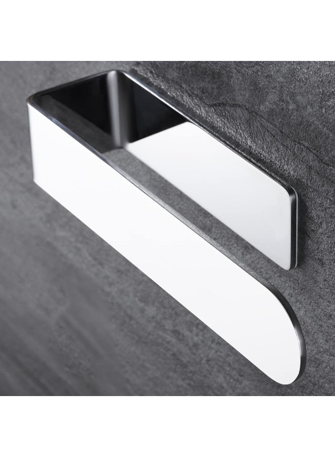 Hand Towel Holder Adhesive Towel Bar Open Ring Polished Stainless Steel Rack for Bathroom and Kitchen, SUS 304 - Image 2
