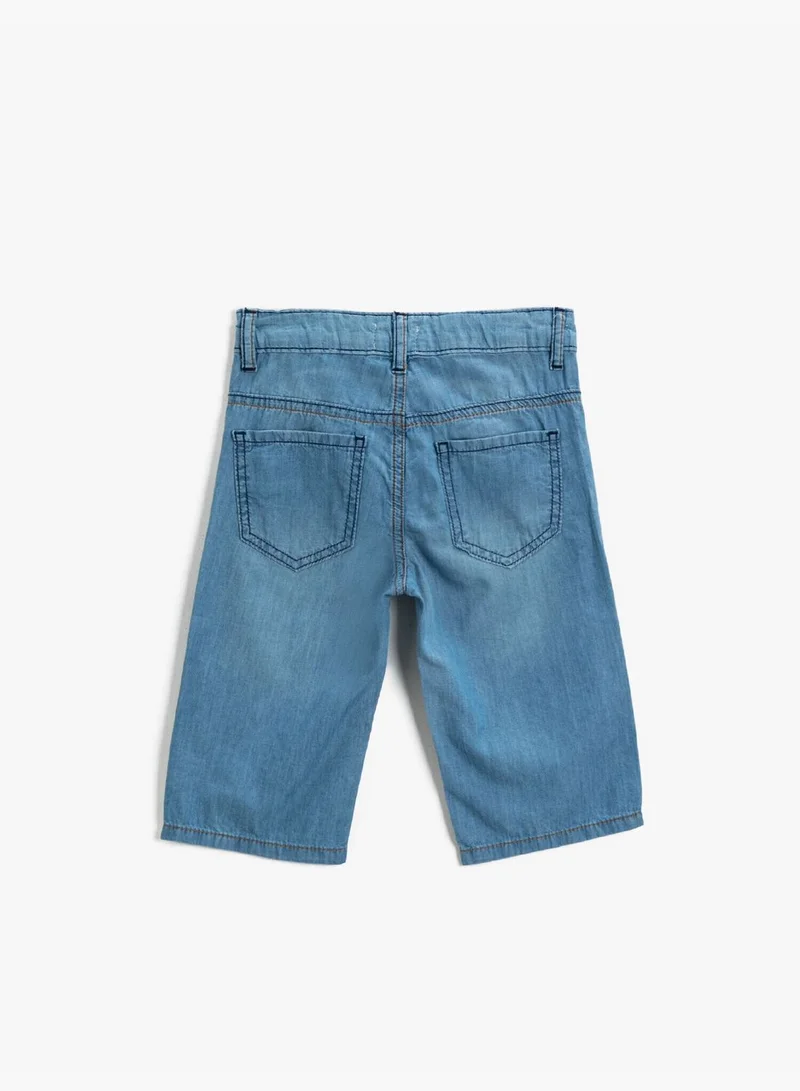 كوتون Jean Shorts