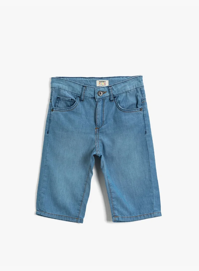 كوتون Jean Shorts