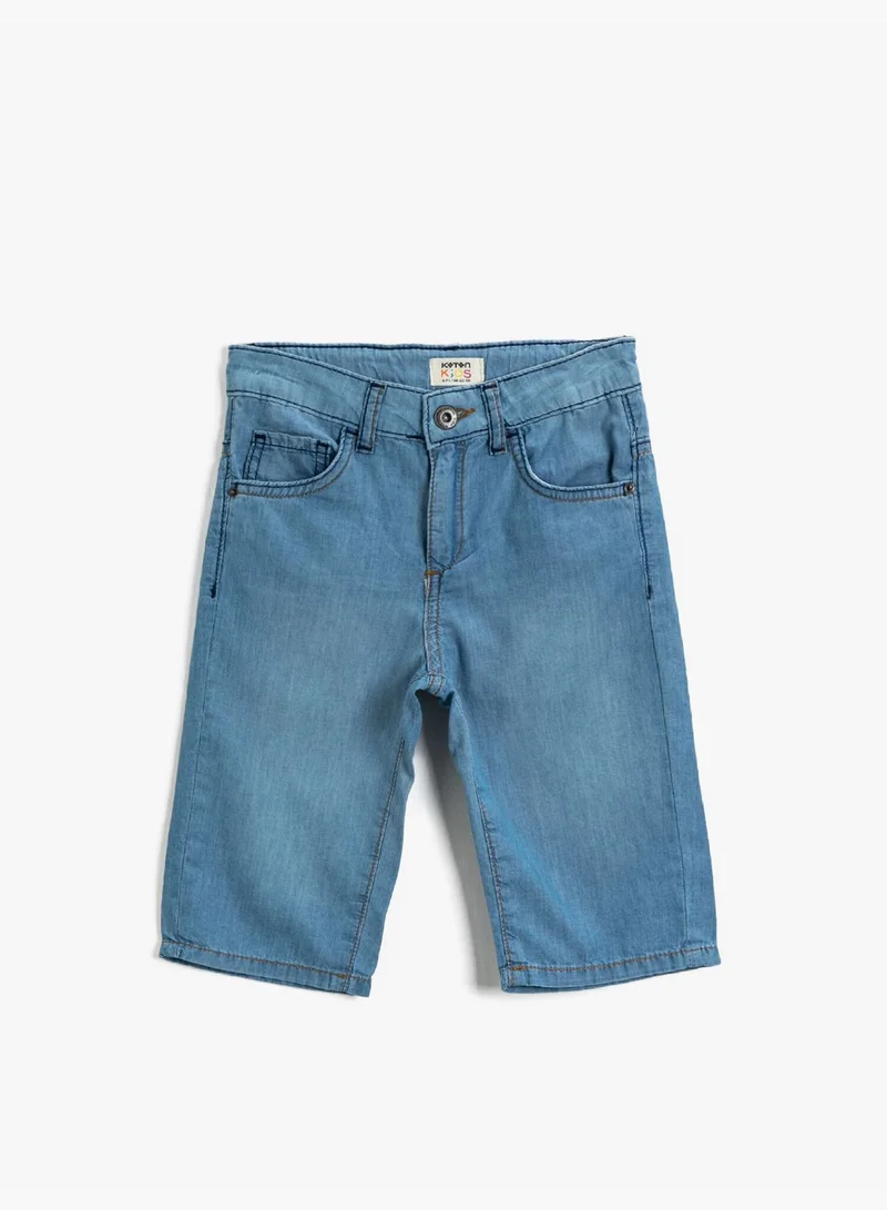 كوتون Jean Shorts