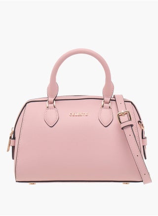 Women Textured Tote Bag with Double Handle and Detachable Strap - pzsku/Z5E6B6DBBD28F2C75EBE4Z/45/_/1738593816/7c2f6238-0687-474a-9c15-5ab639a881f6