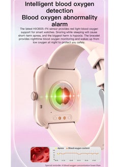 Chomel F96 bracelet SOS alarm heart rate blood pressure body temperature Bluetooth call non-invasive blood sugar measurement smart watch  - Image 3