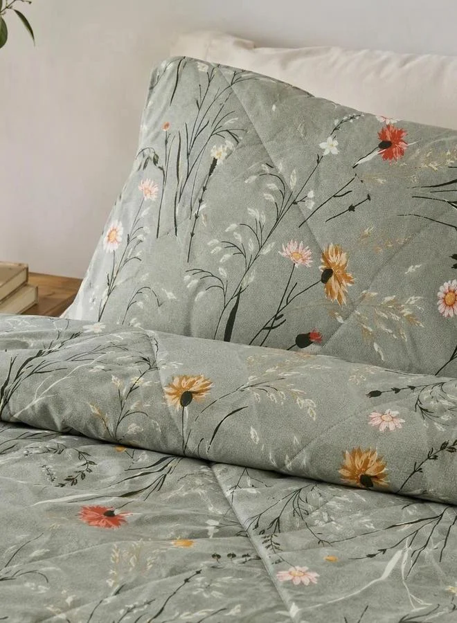 Styli 1-Piece Printed Comforter, Micro Fiber Single 90X100 Inches