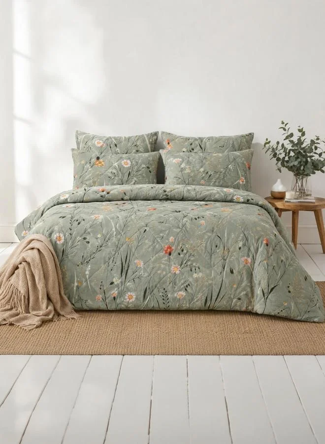 Styli 1-Piece Printed Comforter, Micro Fiber Single 90X100 Inches