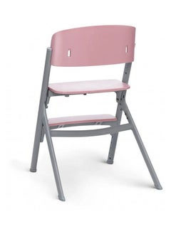 Kinderkraft Livy 4 in 1 Highchair with Calmee Bouncer - Aster Pink  - Image 5
