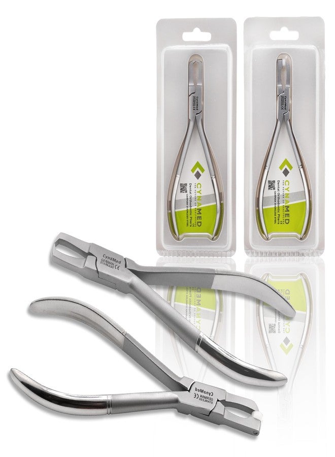 Cynamed Orthodontic Braces Removal Pliers - Professional Bracket Debonding Forceps - Dental Brace Remover Tool - High Precision Grip - Premium Stainless Steel - Image 1