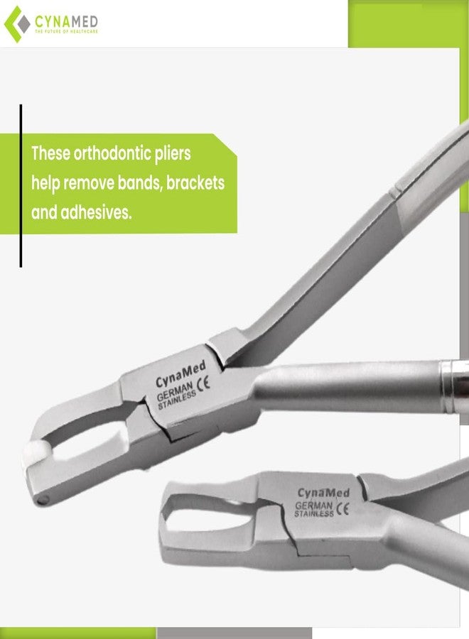 Cynamed Orthodontic Braces Removal Pliers - Professional Bracket Debonding Forceps - Dental Brace Remover Tool - High Precision Grip - Premium Stainless Steel - Image 4