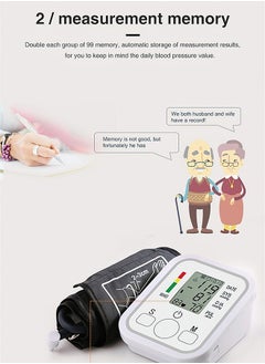 Goldfish Automatic Upper Arm Blood Pressure Monitor With Irregular Heartbeat Detection Easy Measurements And Accurate Results  - Image 3