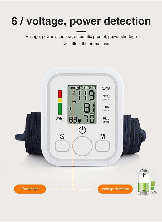 Goldfish - Automatic Upper Arm Blood Pressure Monitor With Irregular Heartbeat Detection Easy Measurements And Accurate Results - Image 1