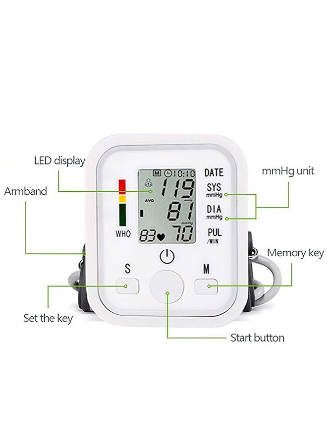 Goldfish - Automatic Upper Arm Blood Pressure Monitor With Irregular Heartbeat Detection Easy Measurements And Accurate Results - Image 1