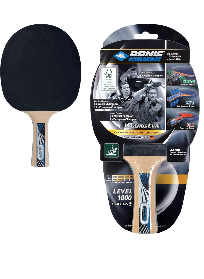 Donic Schildkrot DSK TT Bat LEGENDS 1000