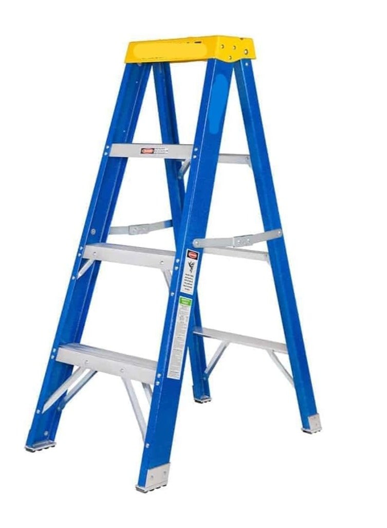 ABBASALI 4ft Fiberglass Step Ladder (1.2m) - Image 1