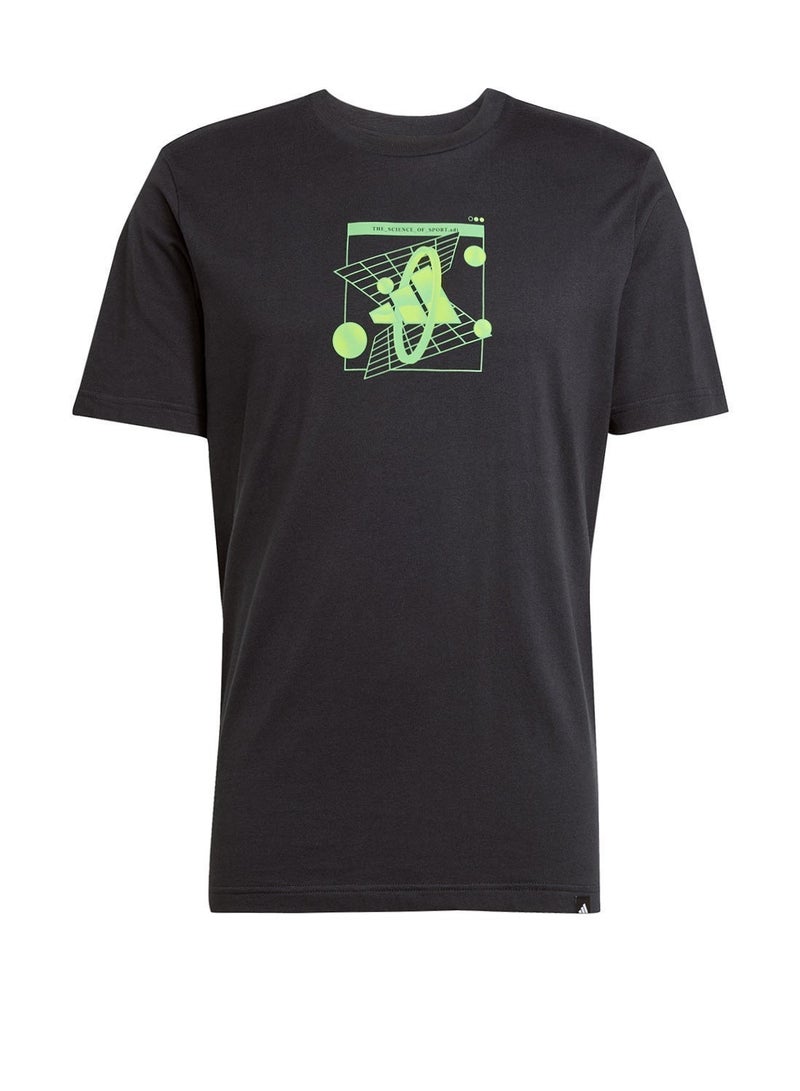 Adidas M Rerto T Black Training T-Shirts For Men S - Image 4
