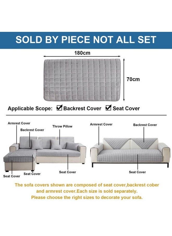 Jian Ya Na Sectional Couch Cover Antislip Sofa Slipcover For Pets Kids Furniture Protector Sofa Covers For 3 Cushion Couch Loveseat Recliner L Shaped Armrest Backrest (Only 1 Piece)  - Image 4