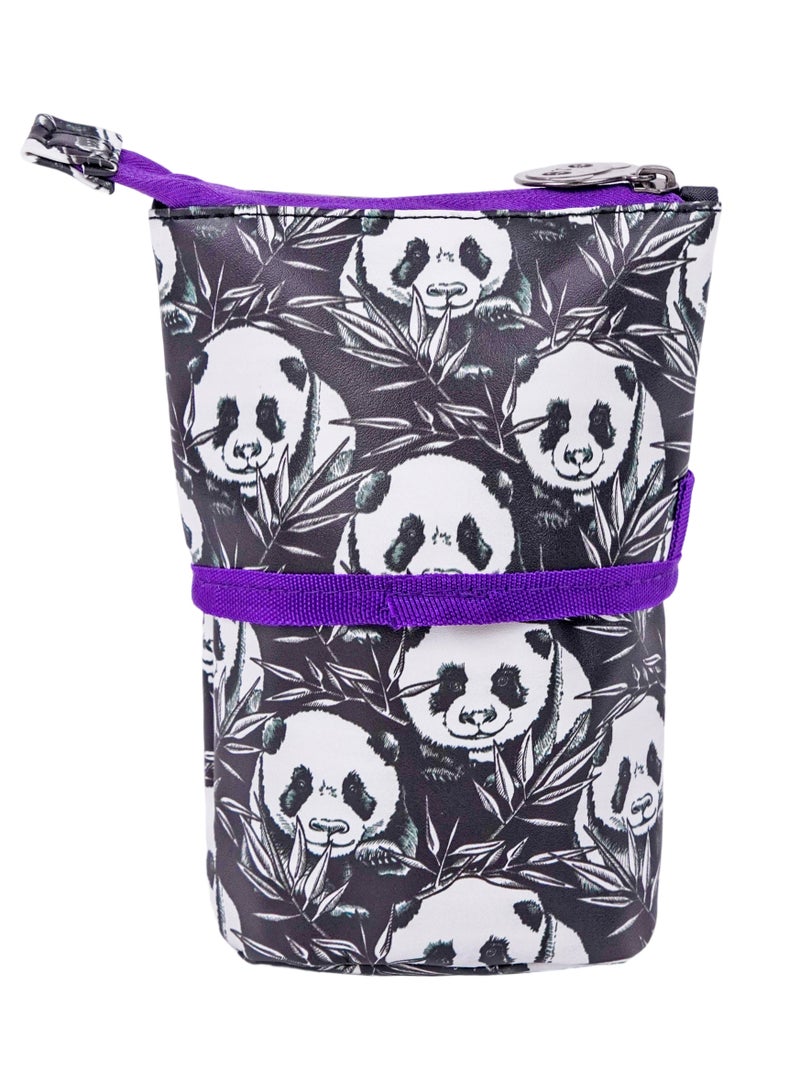 Trucare Nova Colorful Panda Graphic Private Pencil Case  - Image 2
