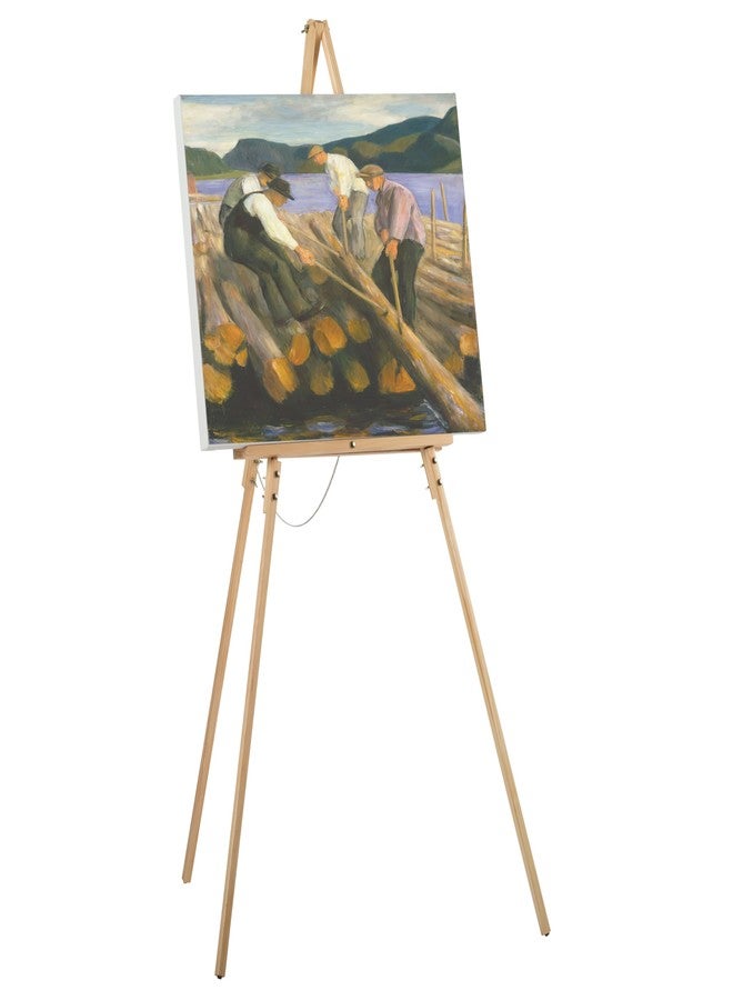 SD STUDIO DESIGNS Studio Designs Wood A-Frame Tripod Display Easel Stand - Adjustable Wooden Art Stand for Canvas, Painting, Signage, Posters, Wedding Décor & Event Displays, Natural Wood - Image 1