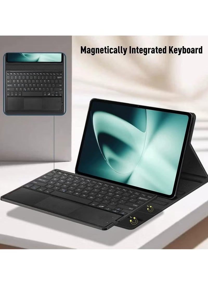TIGER Keyboard Case for OnePlus Pad 2023 (11.61-Inch) – Slim, Lightweight, Magnetically Detachable Wireless Bluetooth Keyboard with Touch Trackpad, Full Tablet Protection, Premium Quality, Compatible with OnePlus 11.6-inch Tablet - Image 4