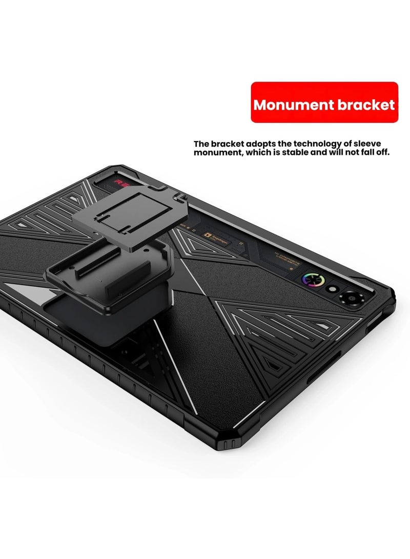 general Compatible with Nubia RedMagic Gaming Tablet 3 Pro 9.06 inch (2025) Protective Case,Drop-Resistant,Anti-Scratch,Folding Stand,Anti-Fingerprint Cover - Image 4