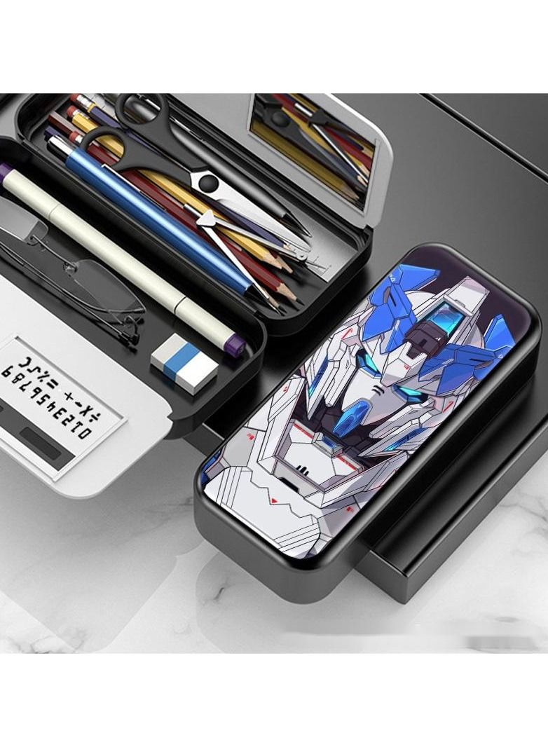 Anime Mobile Suit Gundam Multifunctional Pencil Case for Elementary and Middle School Students  - Image 1