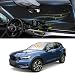 INSAUTO Custom Fit XC40 Windshield Sunshade for 20192025 2026 Volvo XC40 Accessories Front Window Shield 210T Silver Coating Cover for Windshield Sun Visor Protector Blocks UV Keep Car Cool - Image 2